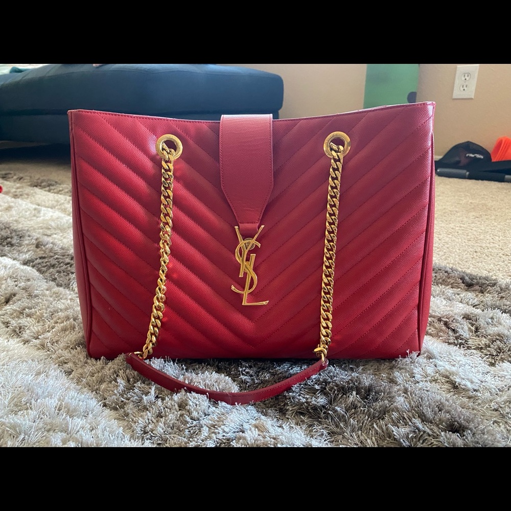 YSL quilted shoulder bag